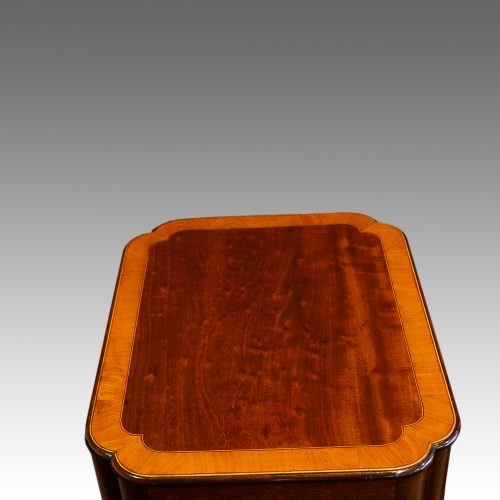 Regency mahogany work table top