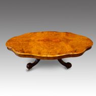 Victorian walnut coffee table
