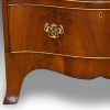 Walnut serpentine tallboy feet