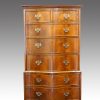 Walnut serpentine tallboy top