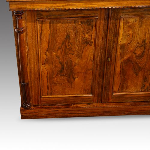 William IV roswood chiffonier sideboard door panel