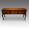Antique oak cabriole leg dresser base