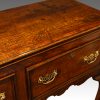 Antique oak cabriole leg dresser base drawer