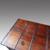 Antique teak merchants chests battle scar