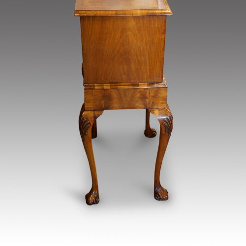Walnut small chest side