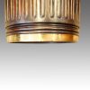 Pair of mahogany Irish peat buckets footrim