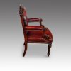 Victorian mahogany desk chair side