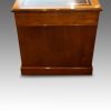 Victorian mahogany pedestal desk end