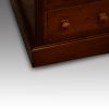 Victorian mahogany pedestal desk plinth