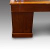 Victorian mahogany pedestal desk rear