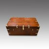 Victorian brass bound military chest