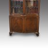 George V serpentine bookcase base