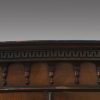 George V serpentine bookcase cornice