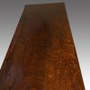 Georgian oak serving dresser detail top