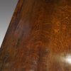 Georgian oak serving dresser top detail