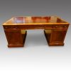 Victorian mahogany partners desk rear view