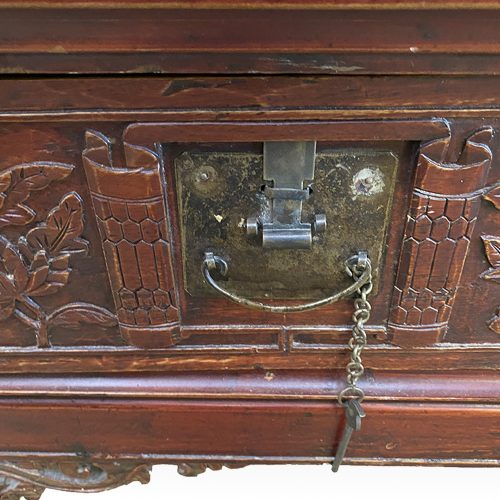 Chinese altar table drawer handle