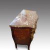 Continental bombe commode marble top