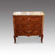 Continental marble top commode