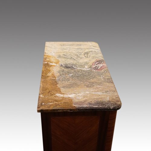 Continental marble top commode top