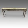 Georgian style serving table front angle