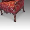 Pair of Georgian style wing chairs side