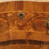 Pair of walnut Continental cabinets drawer