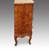 Pair of walnut Continental cabinets side