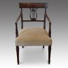 Set of 12 Regency mahogany dining chairs armchair