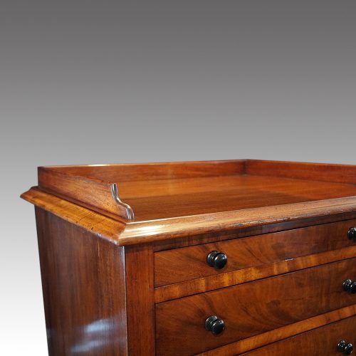 Victorian mahogany Wellington chest gallery