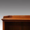 Victorian mahogany open bookcase gallery