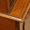 Victorian mahogany open bookcase moulding
