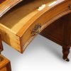 Victorian walnut partners desk centre drawer