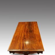 William IV mahogany library table top