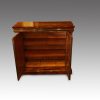 William IV rosewood sidecabinet interior