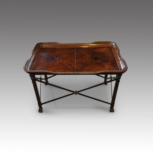 Bronzed coffee table