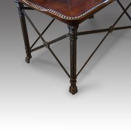 Bronzed coffee table base