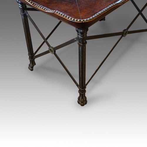 Bronzed coffee table base