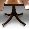 Oval mahogany extending dining table base