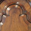 Queen Anne walnut bureau bookcase panel