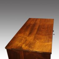 Regency brass inlaid secretaire chiffonier top