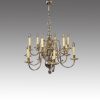 Silver plated chandelier