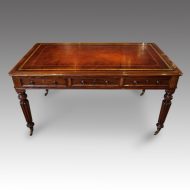 Victorian mahogany library table
