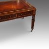 Victorian mahogany library table leg