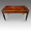 Victorian mahogany library table rear