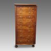 Victorian pollard oak Wellington chest locking bar