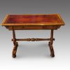Victorian walnut small library table