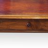 Victorian walnut small library table handle