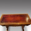 Victorian walnut small library table top
