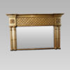 19thc. gilt overmantle mirror